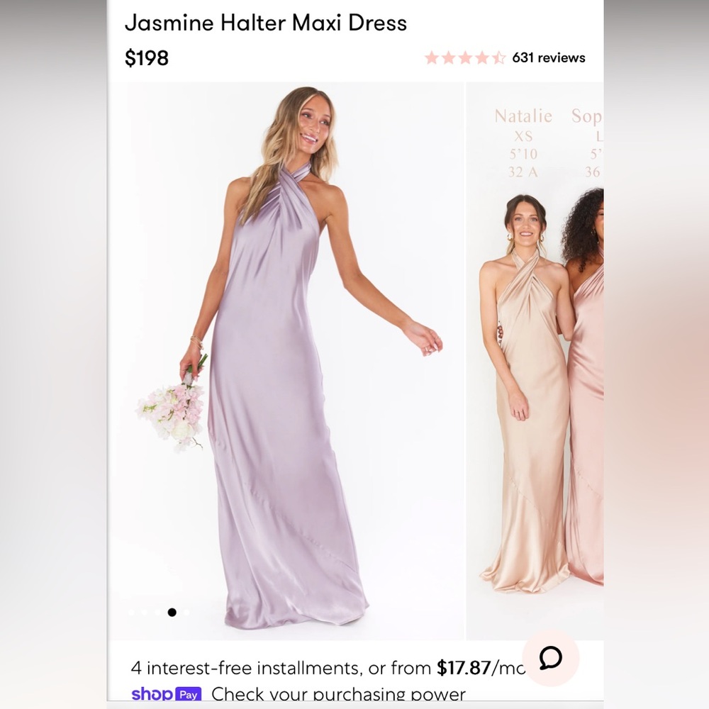 Show Me Your Mumu Jasmine Halter Maxi Dress